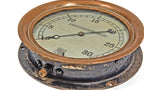 early 20th century oversized brass bezel american radiator company pressure gauge from reliance building