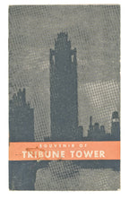 original chicago tribune tower building souvenir booklet and ticket to observation tower