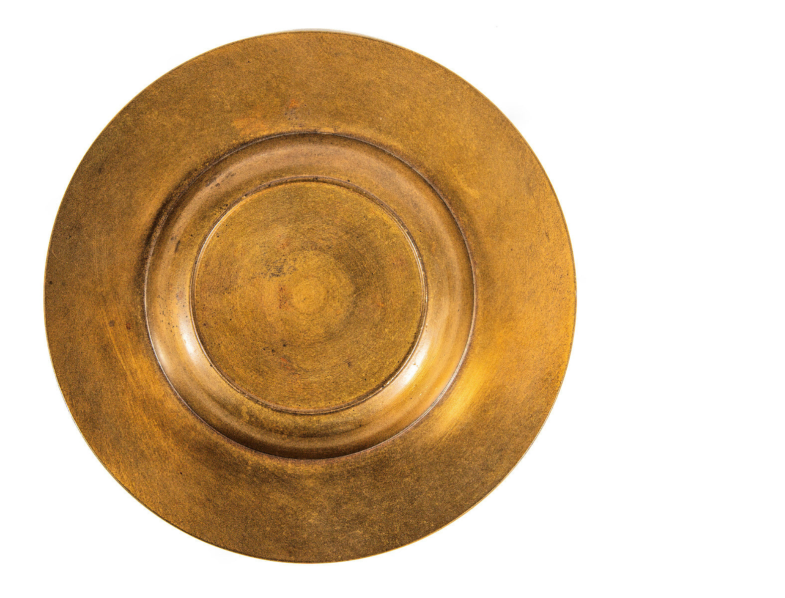 rare original gold-plated cast brass cutler mail chute company cast brass salesman  or advertising tray