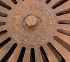 early 20th century cast iron flushmount exterior cast iron chicago bank building grinnell automatic sprinkler fire alarm