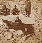 pocket-sized "souvenir" medal representing the first anniversary of the "great chicago fire" of 1871