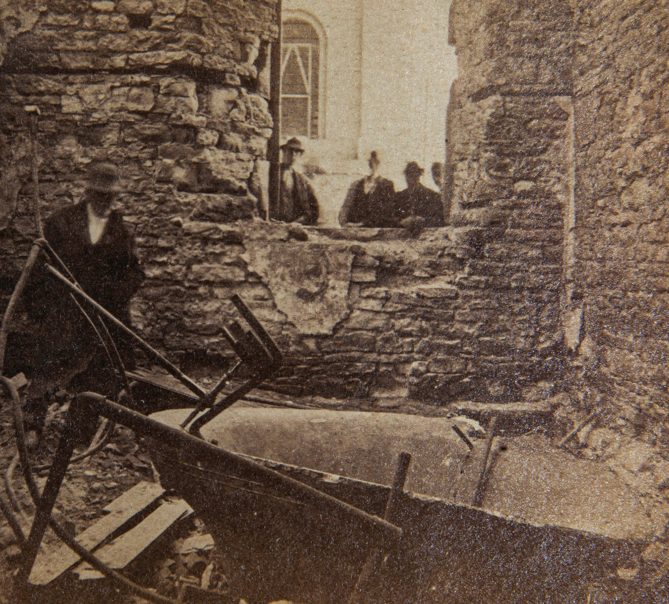 pocket-sized "souvenir" medal representing the first anniversary of the "great chicago fire" of 1871