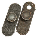 original 1893-94 yale and towne chicago stock exchange building office door hardware