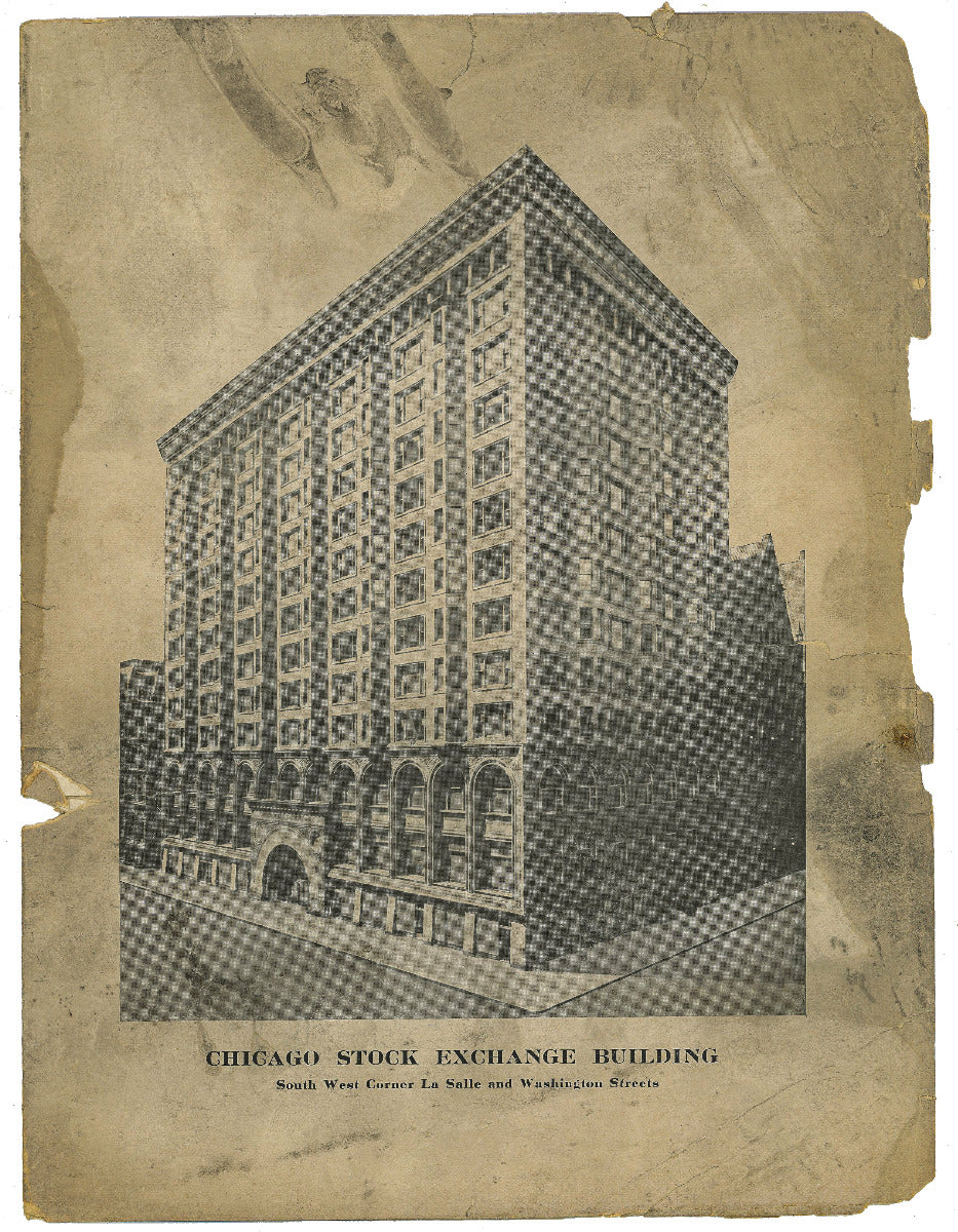 group of four original louis h. sullivan-designed cast iron chicago stock exchange building window sash pulls