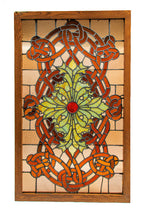 original museum-quality adler and sullivan-designed auditorium building theater stained glass skylight executed by healy and millet