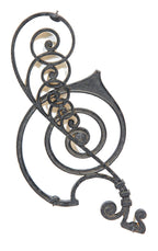 historically important museum quality 19th century american cast iron kansas city board of trade building john root-designed baluster