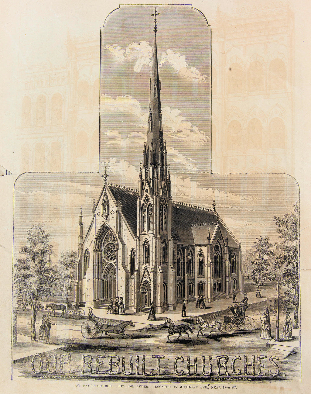 rare folio size 1872 one year from the fire chicago illustrated published by j.m. wing & company