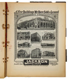 two original "book of valuations of the central business districts of chicago" for the years 1927-1930 and 1939-1942.
