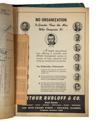 two original "book of valuations of the central business districts of chicago" for the years 1927-1930 and 1939-1942.