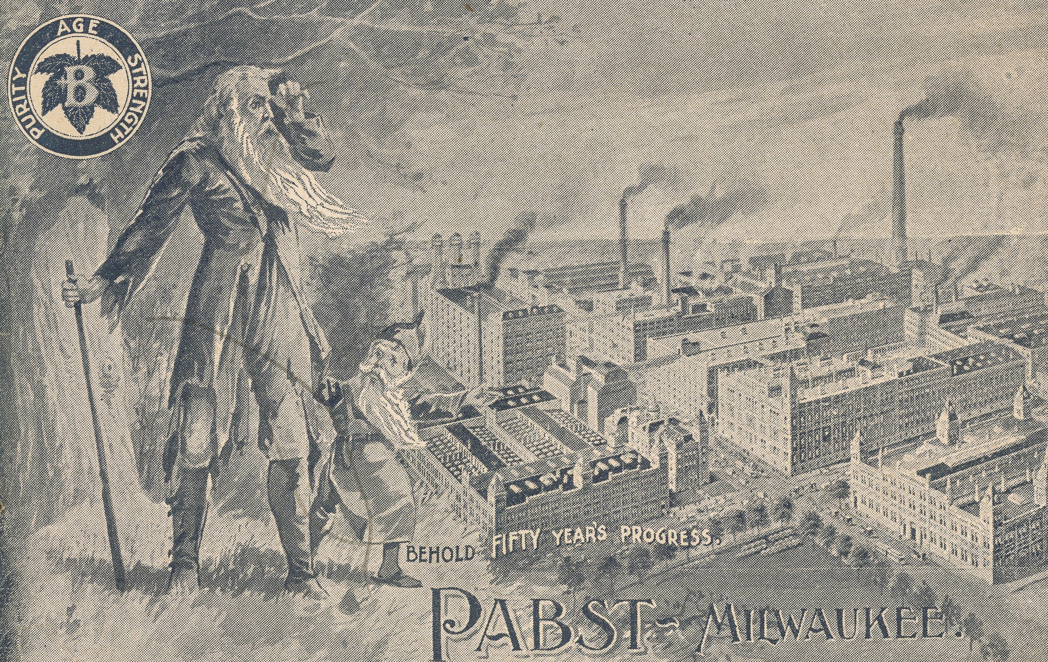 rare 1893 pabst brewing company columbian exposition pavillion "100 points of perfection" illustrated booklet