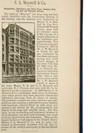 a selection of scans from the original illustrated book "a business tour of chicago depicting fifty years' progress" (e.e. barton, publishers, 1887), featuring sights, industries, history, notable people, and local reminiscences of the city.