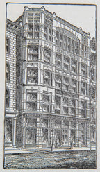 a selection of scans from the original illustrated book "a business tour of chicago depicting fifty years' progress" (e.e. barton, publishers, 1887), featuring sights, industries, history, notable people, and local reminiscences of the city.
