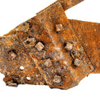 unearthed 1930s washington porter ii kiosk sphink riveted joint steel tower fragment