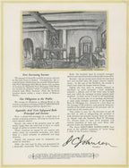 original promotional brochure for paul fredrick olsen's hotel stratford (1923), located at 4131 north sheridan road, chicago, il.