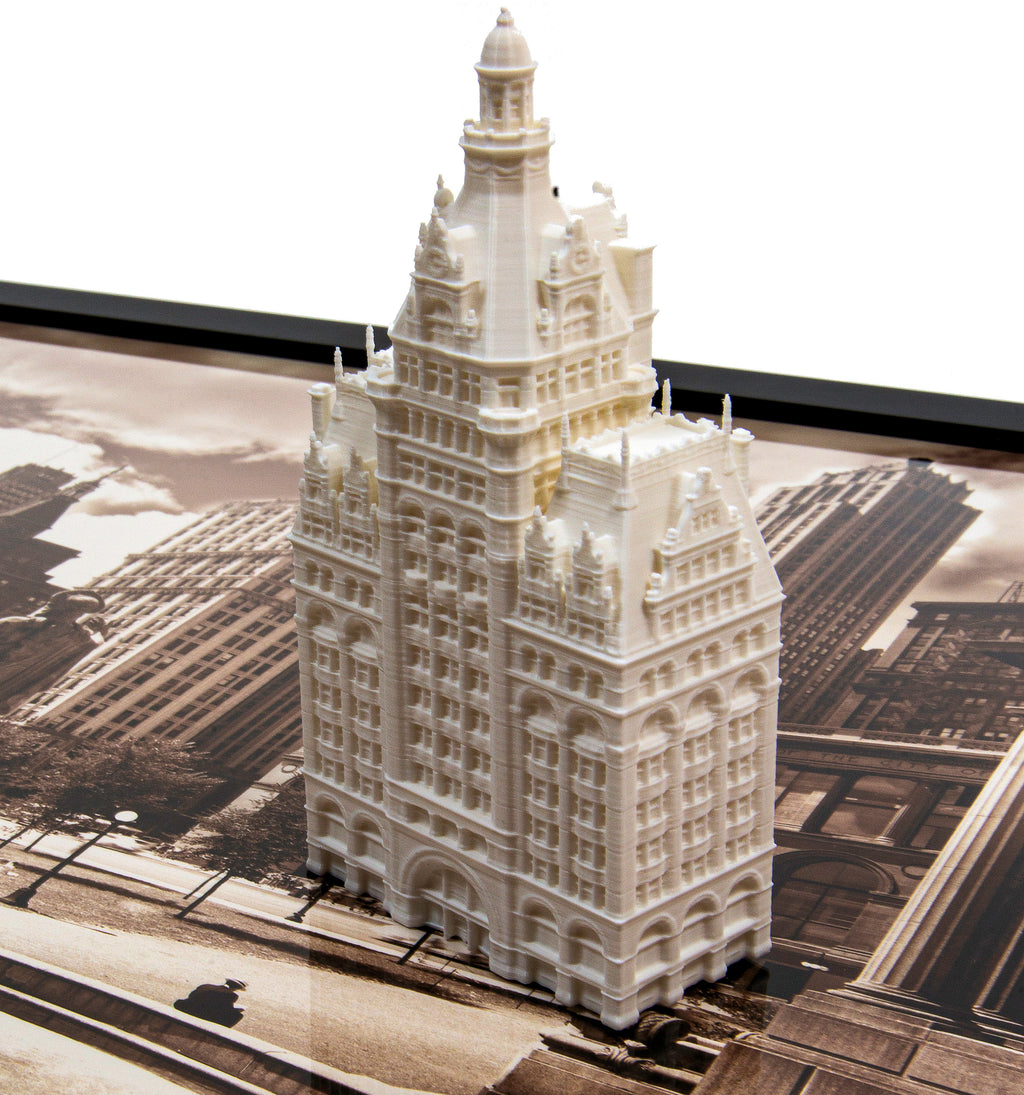 diminutive solon s. beman pabst building model