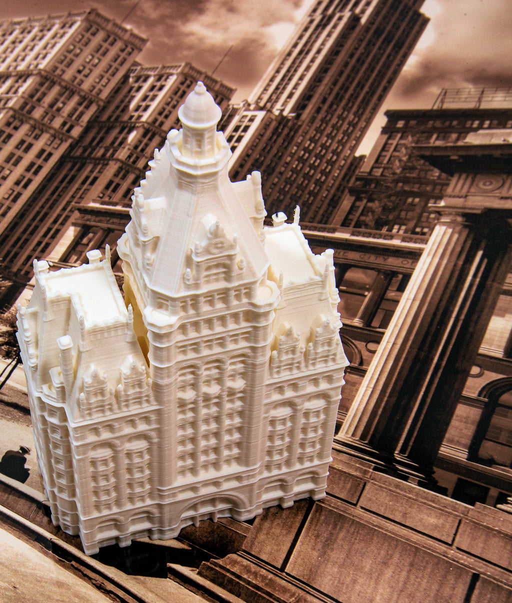 diminutive solon s. beman pabst building model