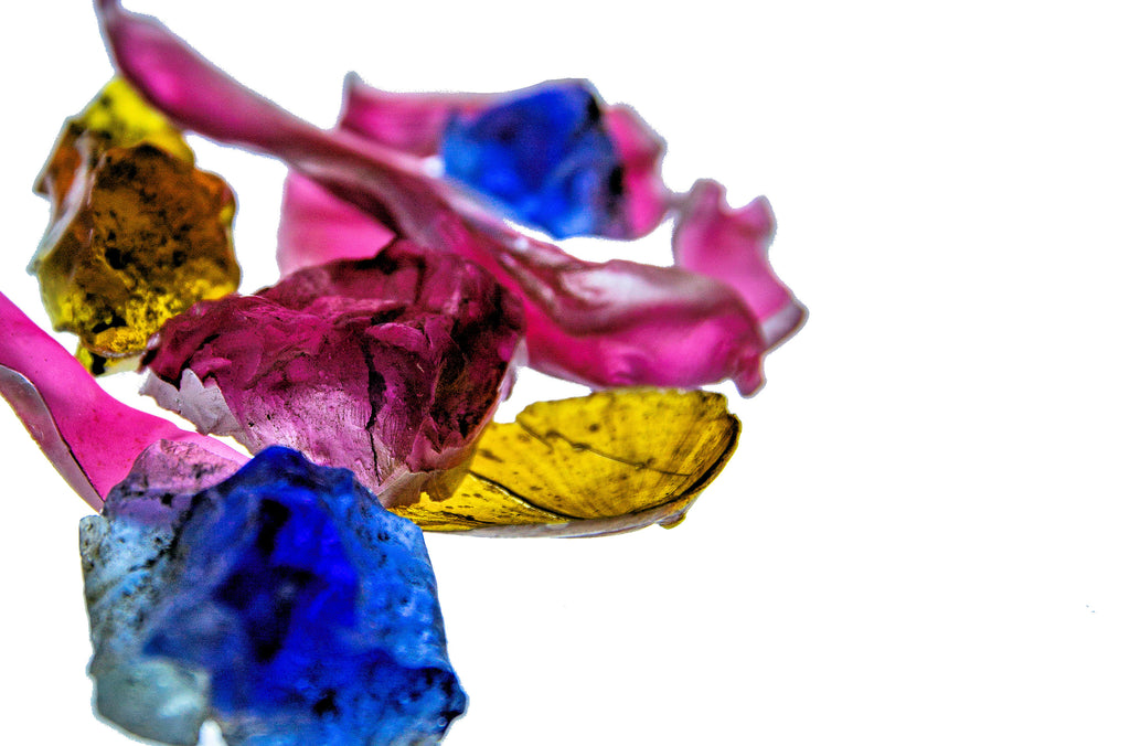 glass fragments salvaged as souvenirs from a "church and school" in the burned district around the time of the great chicago fire of 1871