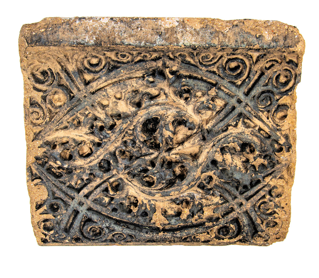 rare original louis h. sullivan-designed terra cotta ornament salvaged from the chicago stock exchange building by richard nickel