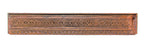 museum-quality louis h. sullivan-designed copper plated cast iron staircase riser salvaged from the 1893 chicago stock exchange building