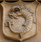 charles b. atwood-designed 1890s figural or emblematic ornamental cast iron fisher building office doorknob