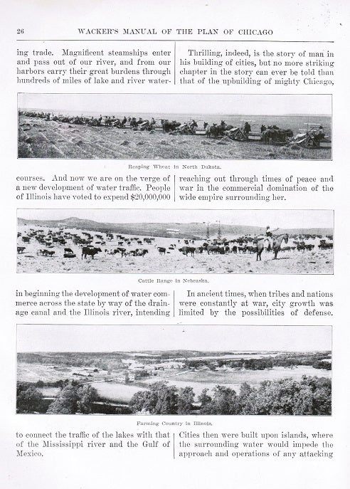 highly informative "wacker's manual of the plan of chicago" by walter d. moody, managing director of the city of chicago planning commission