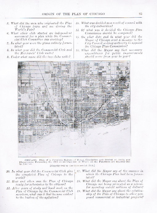 highly informative "wacker's manual of the plan of chicago" by walter d. moody, managing director of the city of chicago planning commission