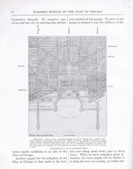 highly informative "wacker's manual of the plan of chicago" by walter d. moody, managing director of the city of chicago planning commission