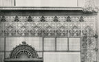 rare original 1899 louis h. sullivan-designed cast iron exterior gage building storefront frieze panel