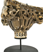 historically important 1896 isidore heller house exterior painted cast ornamental plaster column capital half-sections