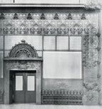 rare original 1899 louis h. sullivan-designed cast iron exterior gage building storefront frieze panel