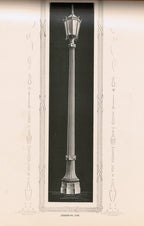 hard to find and heavily illustrated antique american early 20th century leatherbound general electric street lighting design booklet