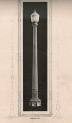 hard to find and heavily illustrated antique american early 20th century leatherbound general electric street lighting design booklet