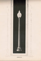 hard to find and heavily illustrated antique american early 20th century leatherbound general electric street lighting design booklet