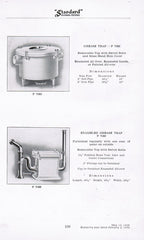 early 20th century highly illustrated "standard" brand american sanitary manufacturing company lavatory "plumbing fixtures" product catalog