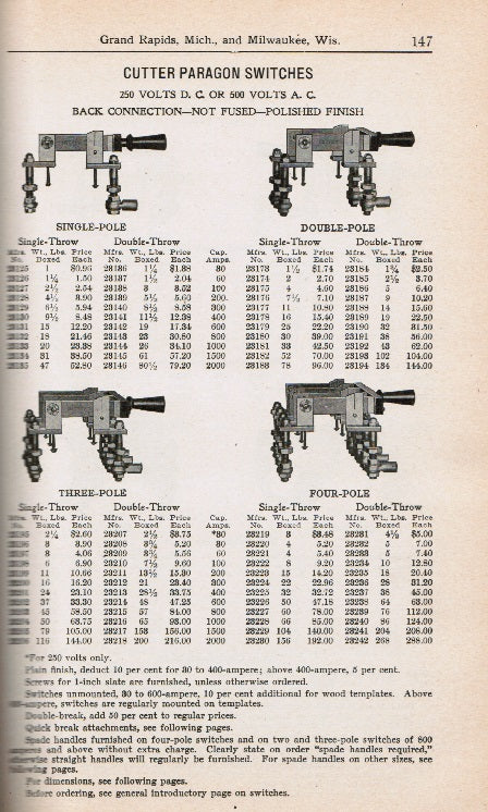 early 20th century antique american hardbound c. j. litscher electric company "electrical supplies" catalog no. 10