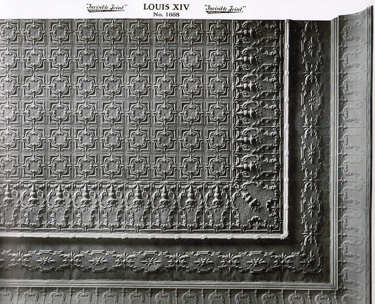 rare and highly sought after original c.1909 milwaukee artistic metal ceiling company extensive "walls and ceilings" ornamental metalwork catalog