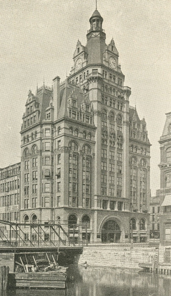 hard to find original solon s. beman-designed cast iron pabst building ornamental cast iron staircase baluster by winslow brothers