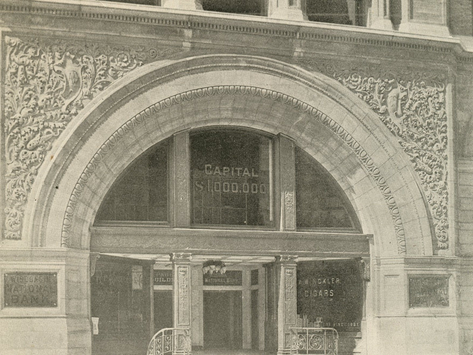 hard to find original solon s. beman-designed cast iron pabst building ornamental cast iron staircase baluster by winslow brothers