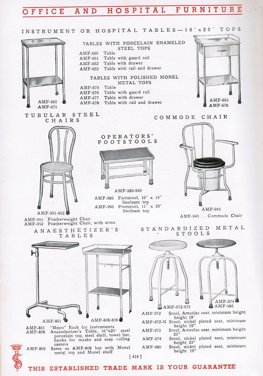 c. 1935 n. s. low and company's twenty-fourth edition "catalogue of surgical instruments of superior quality"