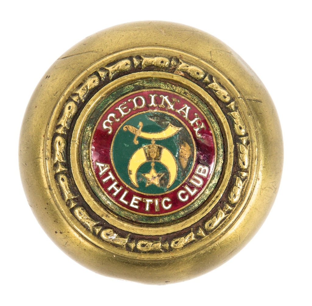 walter w. ahlschlager--designed american art deco exterior medinah athletic club cast bronze canopy panel