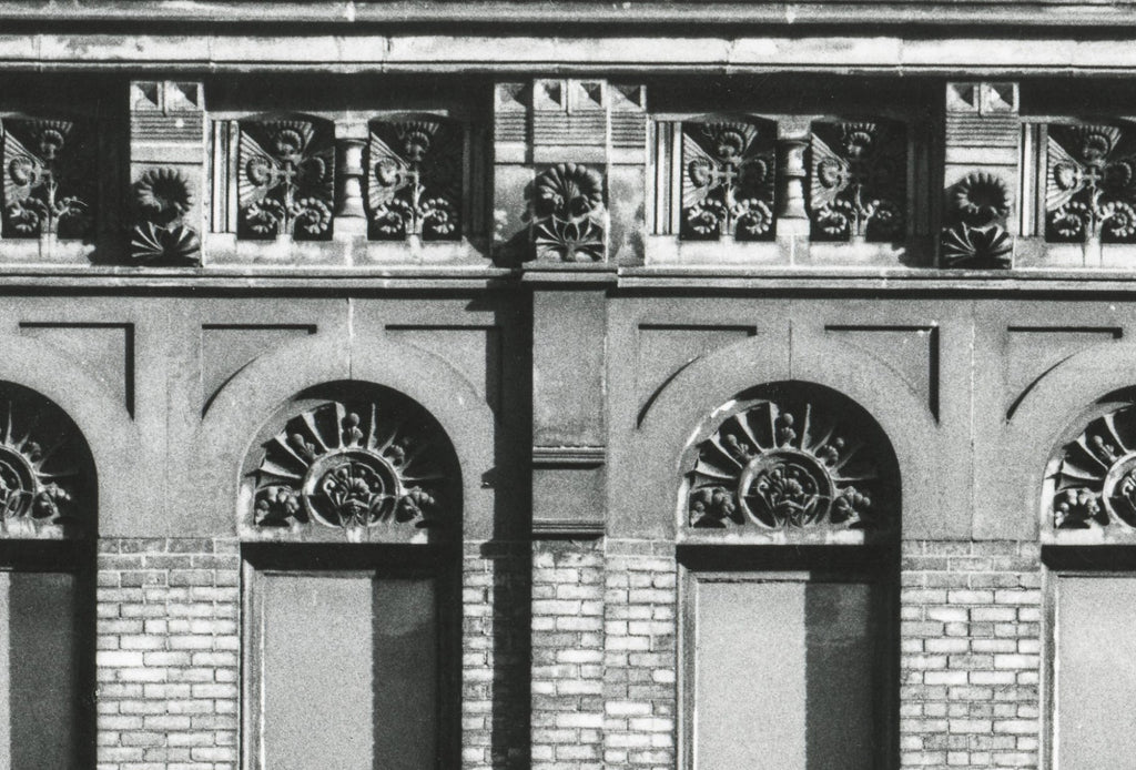 historically important 1881 adler and sullivan rosenfeld building red glazed terra fragment salvaged by richard nickel in 1959