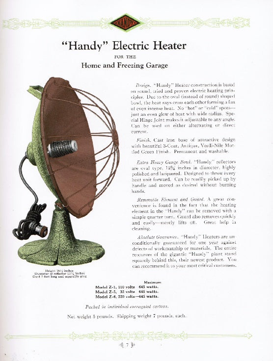 highly sought after and collectible c. 1920's all original "automotive electric lighting equipment" handy products catalog no. 14