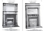oversized original 19th century flaming birch wood interior residential chicago fireplace mantel salvaged from a mansion undergoing demolition