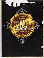 early 20th century w. w. martin and the reflector and illuminating co "sterling silvered glass reflectors" catalog no. 25