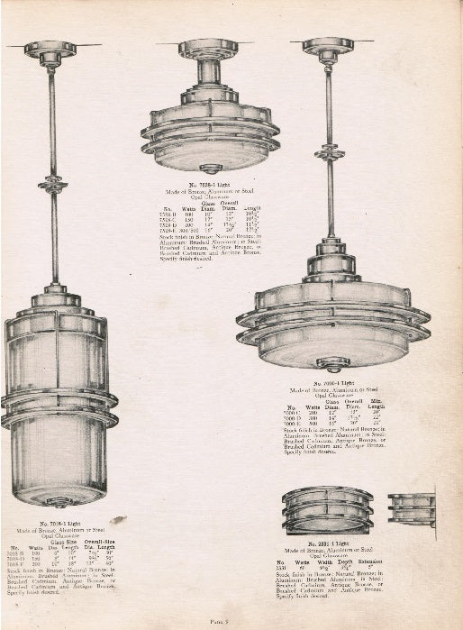 rare early 20th century branham, mareck and duepner, inc. commercial lighting catalog no. 39