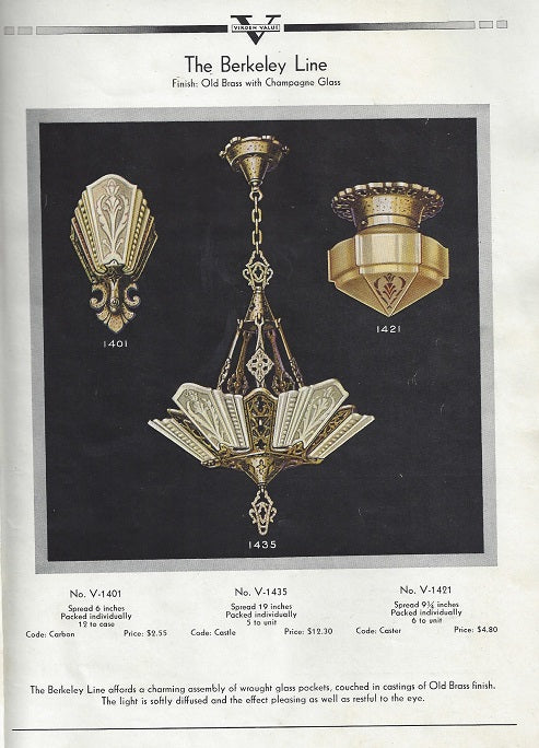 c. 1932 rare out of print premier brass and electrical supply company inc. "decorative lighting"  catalog no. 32