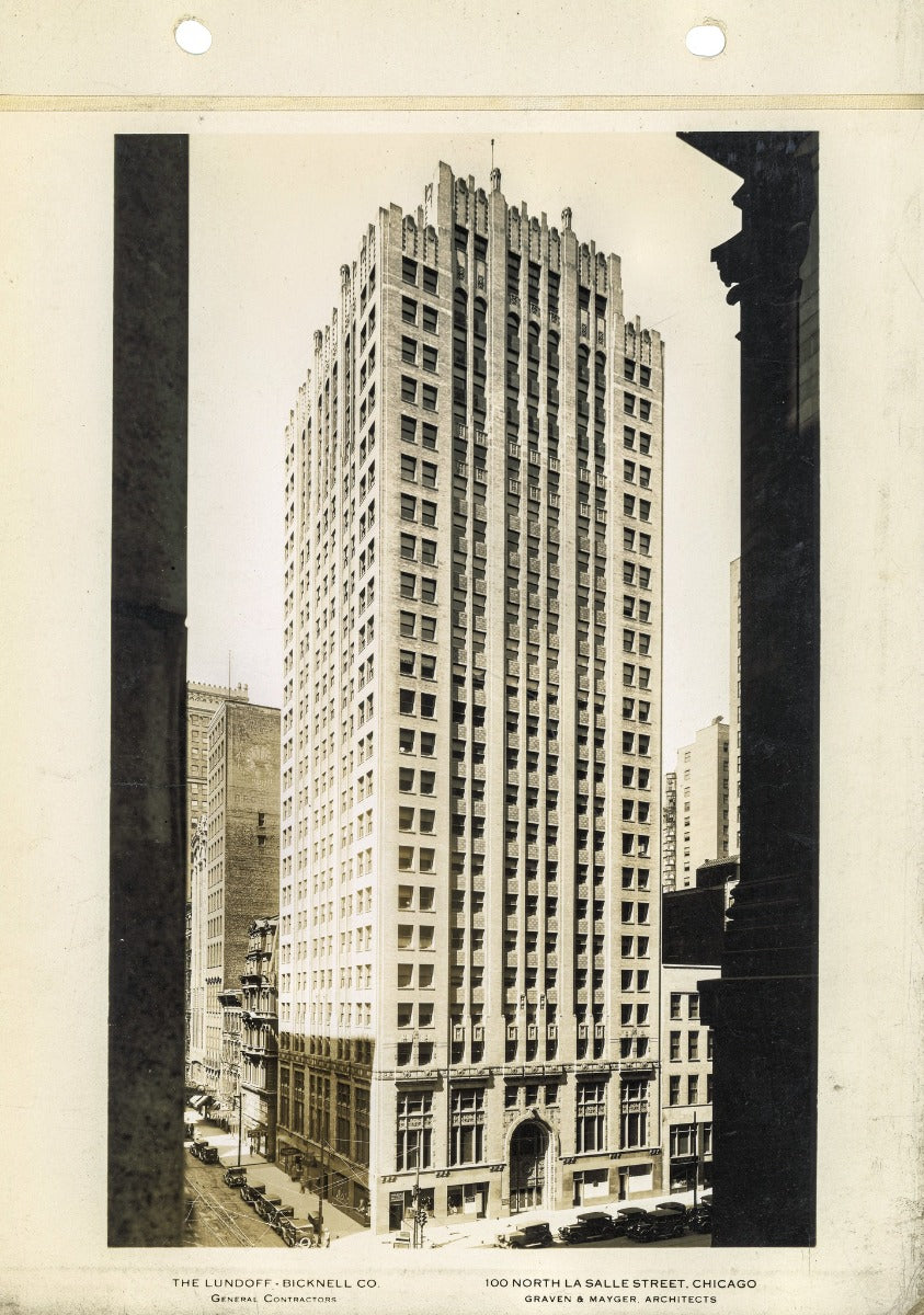 kaufmann and fabry photographic images of 1929 lawyer's building