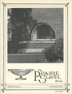 complete volume of  chicago-based prairie school review magazine, beginning in 1964 and ending in 1975