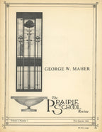 complete volume of  chicago-based prairie school review magazine, beginning in 1964 and ending in 1975