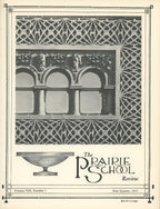 complete volume of  chicago-based prairie school review magazine, beginning in 1964 and ending in 1975
